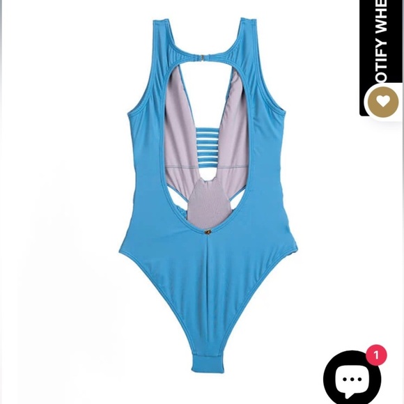 “GUAYABERI” Bonluka Cut Out Braided Swimsuit - Picture 3 of 16